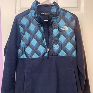 North face fleece pullover